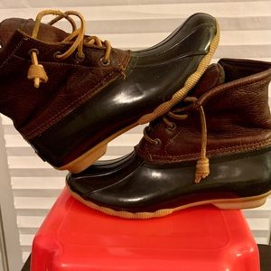 Sperry saltwater Duck Boots